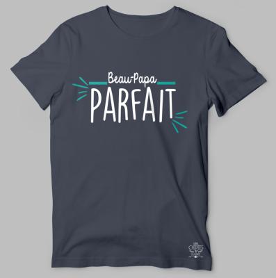 T-shirt  "beau Papa Parfait"