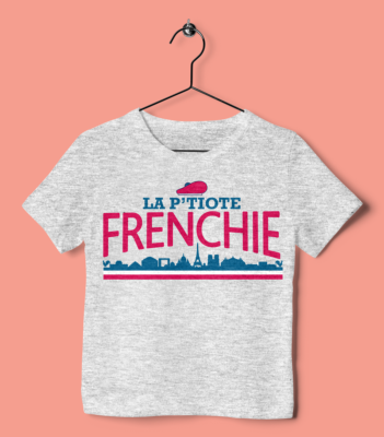 T-Shirt Enfant "la P'tiote Frenchie"