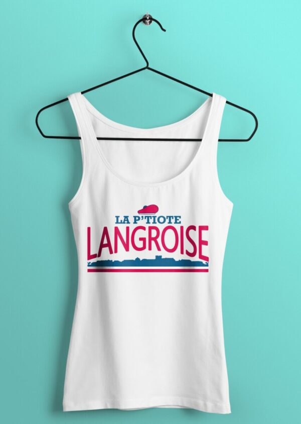 T-Shirt Enfant "la P'tiote Langroise"