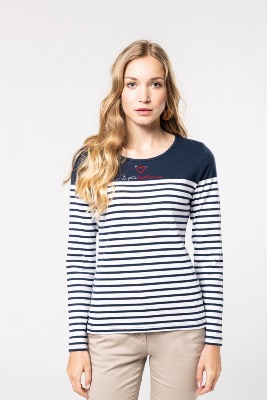 Marinière Femme Haut Marnaise
