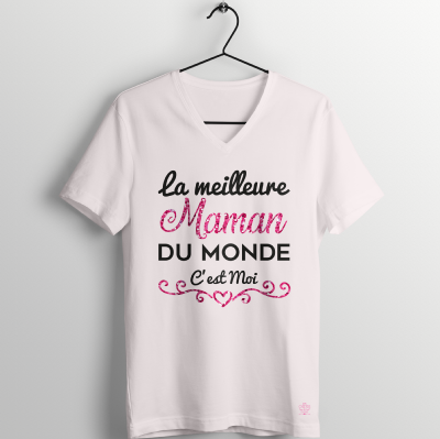 T-shirt "La Meilleure Maman C'est Moi"