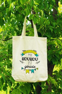 Tote-bag "nounou Géniale"