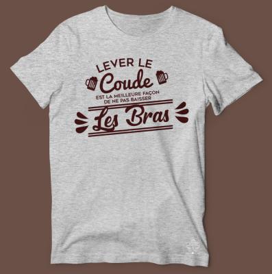 T-shirt "lever Le Coude "