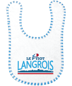 Bavoir Le P'tiot Langrois