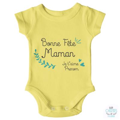 Body "bonne Fête Maman"
