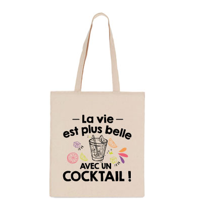 Tote-bag "cocktail"