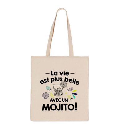 Tote-bag "mojito"