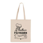 Tote-bag Le Meilleur Pâtissier 14 le meilleur patissier beige