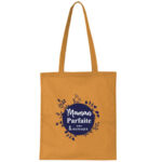 Tote-bag "maman Parfaite & Maniaque" 10 maman parfaite et maniaque curcuma