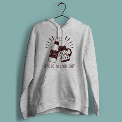 Sweat "corona 100% Hydro Alcoolique"