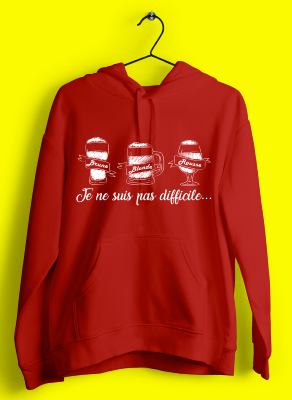 Sweat "blonde Brune Rousse"
