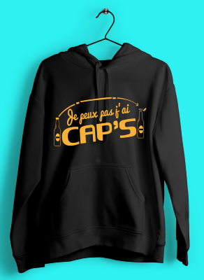 Sweat "je Peux Pas J'ai Cap's"
