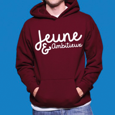 Sweat "Jeune & Ambitieux "