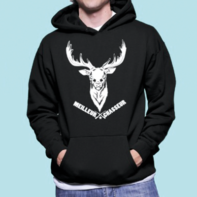 Sweat "meilleur Chasseur "Cerf