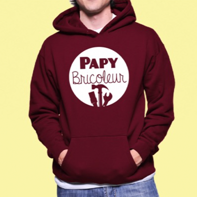 Sweat "papy Bricoleur"