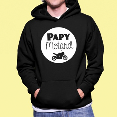 Sweat "papy Motard"