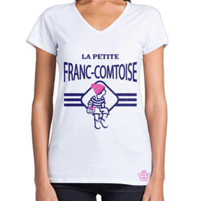 T-shirt  "La Petite Franc Comtoise"