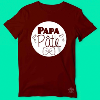 T-shirt  "papa Pate"
