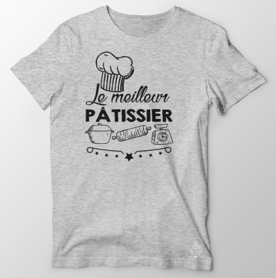 T-shirt  "le Meilleur Pâtissier"