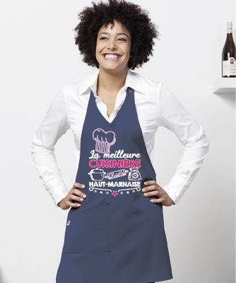 Tablier Femme La Meilleure Cuisinière Haut Marnaise