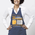 Tablier "Recette Tarte Au Fromage De Langres" 8 tablier tarte au fromage de langres