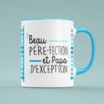 Mug "beau Père-fection Et Papa D'exception" 8 tasse beau perfection papa exception