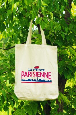 Tote-bag La P'tiote Parisienne