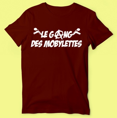 T-shirt "le Gang Des Mobylettes"