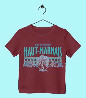 T-Shirt Enfant "le P'tiot Haut Marnais V1"