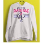 HOODIES FEMME LA PETITE PARISIENNE BLANC