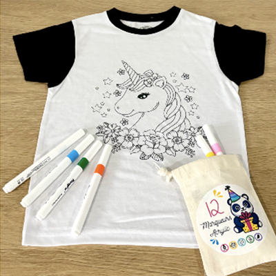T-shirt Enfants À Colorier