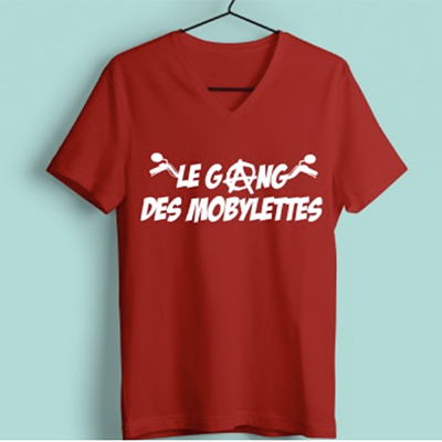 T-shirt "le Gang Des Mobylettes"
