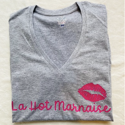 T-shirt "la Hot-Marnaise"