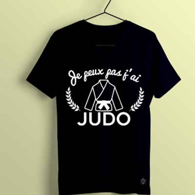 T-shirt "Je Peux Pas J'ai Judo"