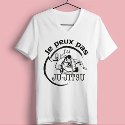 T-shirt "je Peux Pas J'ai Jujitsu"