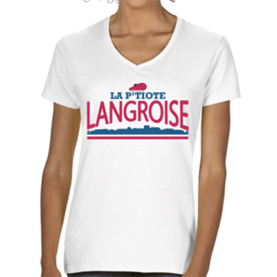 T-shirt "La P'tiote Langroise"