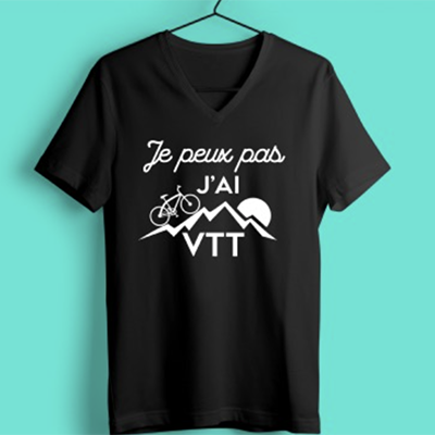 T-shirt "je Peux Pas J'ai Vtt"
