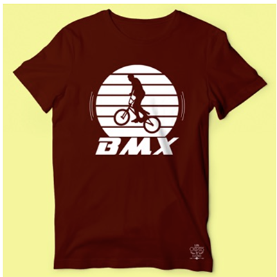 T-shirt "bmx "