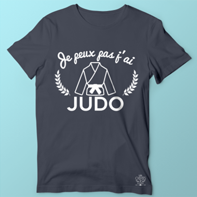 T-shirt Homme "je Peux Pas J'ai Judo"