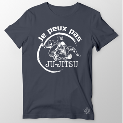 T-shirt  "je Peux Pas J'ai Jujitsu"