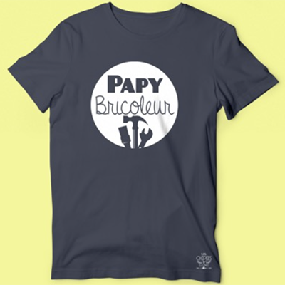 T-shirt "papy Bricoleur"