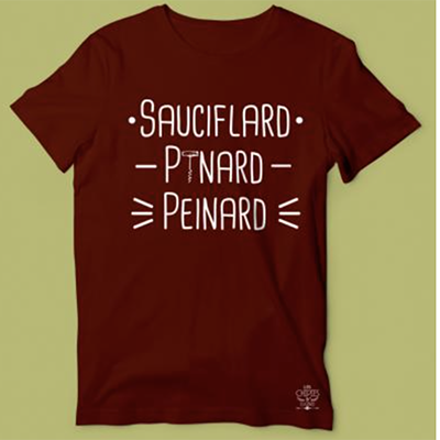 T-shirt "sauciflard Pinard Peinard"