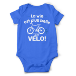 Body "la Vie Est Plus Belle En Vélo" 8 body enfant veo
