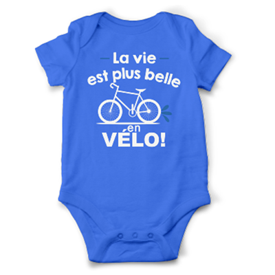 Body "la Vie Est Plus Belle En Vélo"