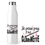 Bouteille Isotherme "je peux pas j'ai Clarinette" 8 bouteille isotherme clarinette