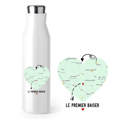 Bouteille Isotherme "le Premier Baiser"