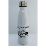 Bouteille Isotherme "je Peux Pas J'ai Vtt" 8 bouteille isotherme vtt