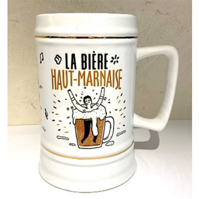 Chope À Bière "la Bière Haut-Marnaise"