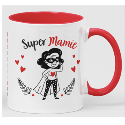 Mug "super Mamie"