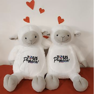Peluche mouton Tous Paysans